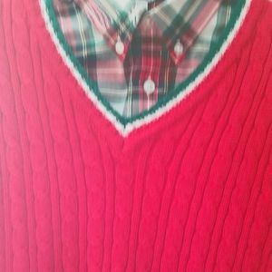 Boys 2-pc Shirt & Sweater Holiday Jumper